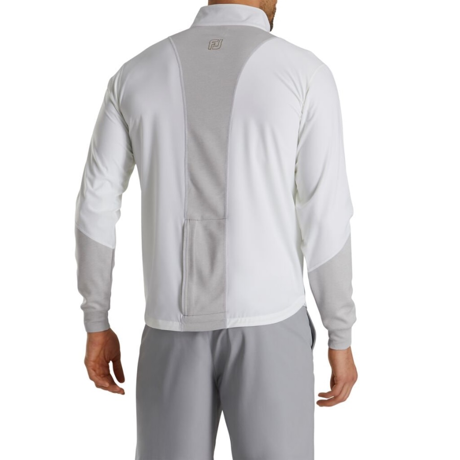 Footjoy Danmark Hvid Hyperflex Pullover