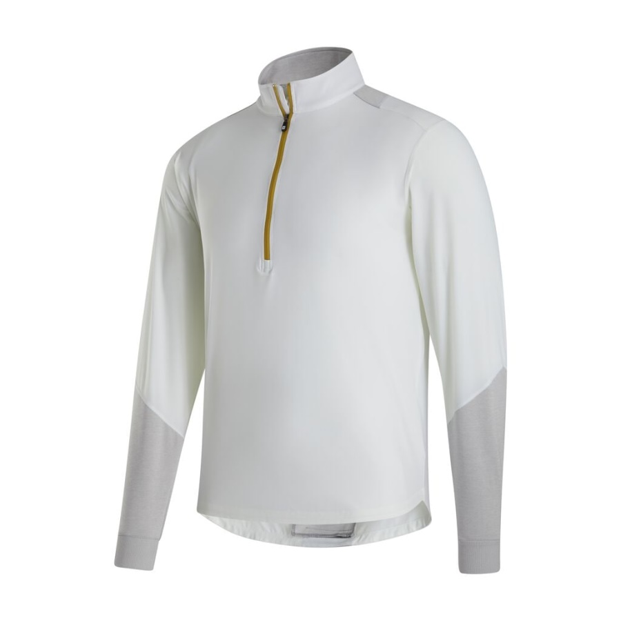 Footjoy Danmark Hvid Hyperflex Pullover