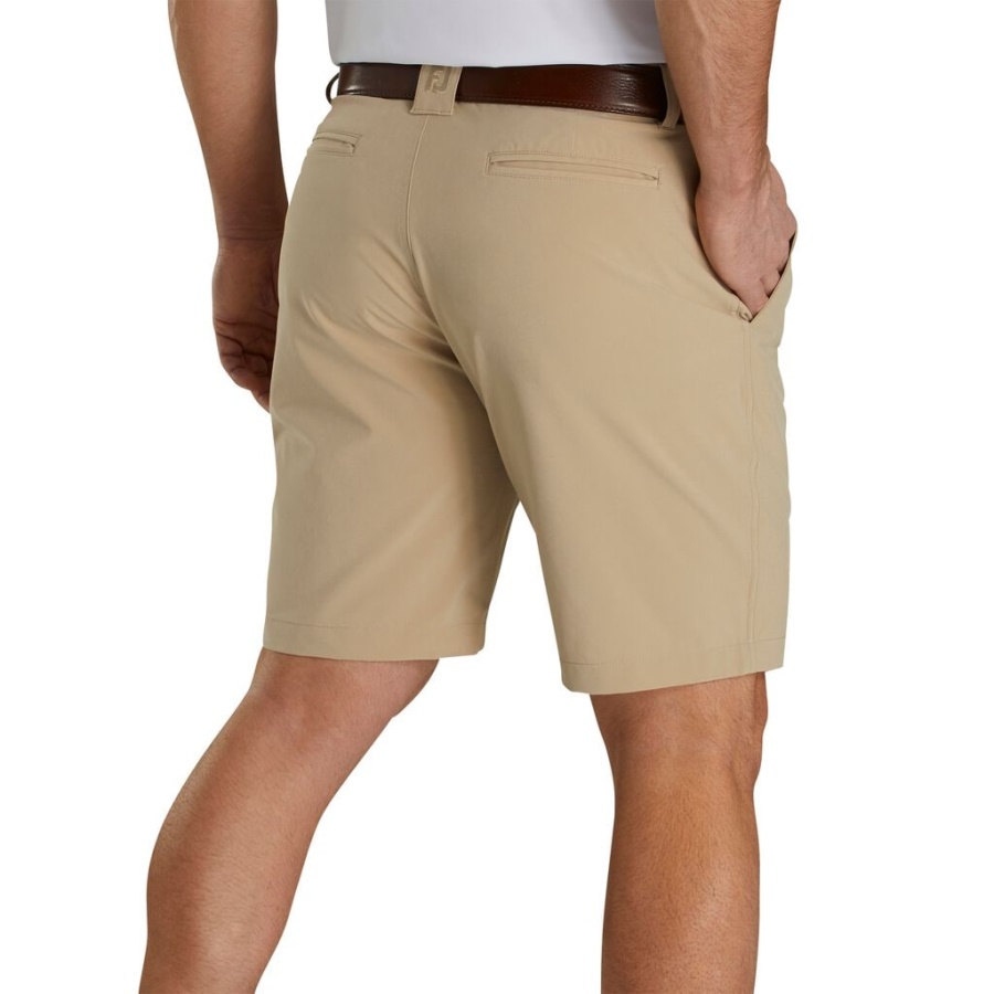 Lette Shorts 9 Inseam Footjoy Danmark Khaki