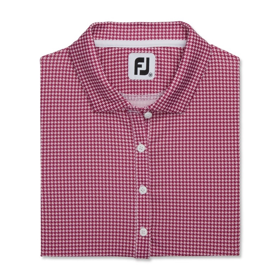 Fig Footjoy Danmark Houndstooth Lisle Kvinder