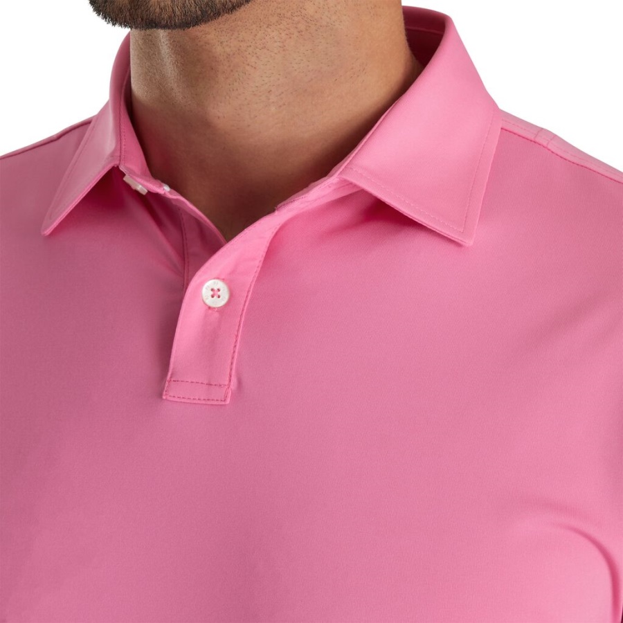 Flamingo Footjoy Danmark Atletisk Pasform Solid Lisle Self Krave