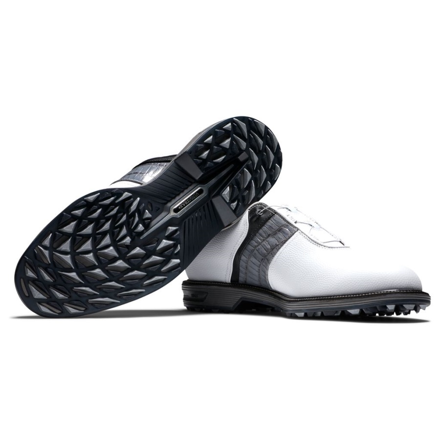 Hvid Footjoy Danmark Premiere Serie Packard Boa