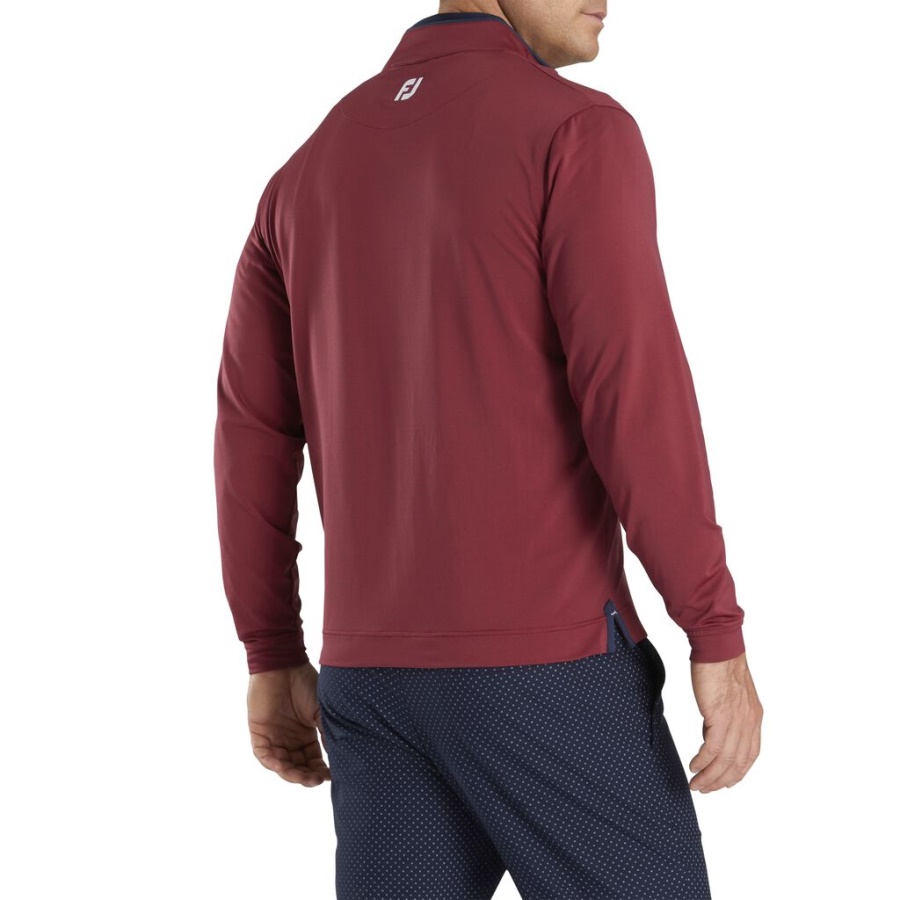 Letvægts Quarter Zip Footjoy Danmark Red