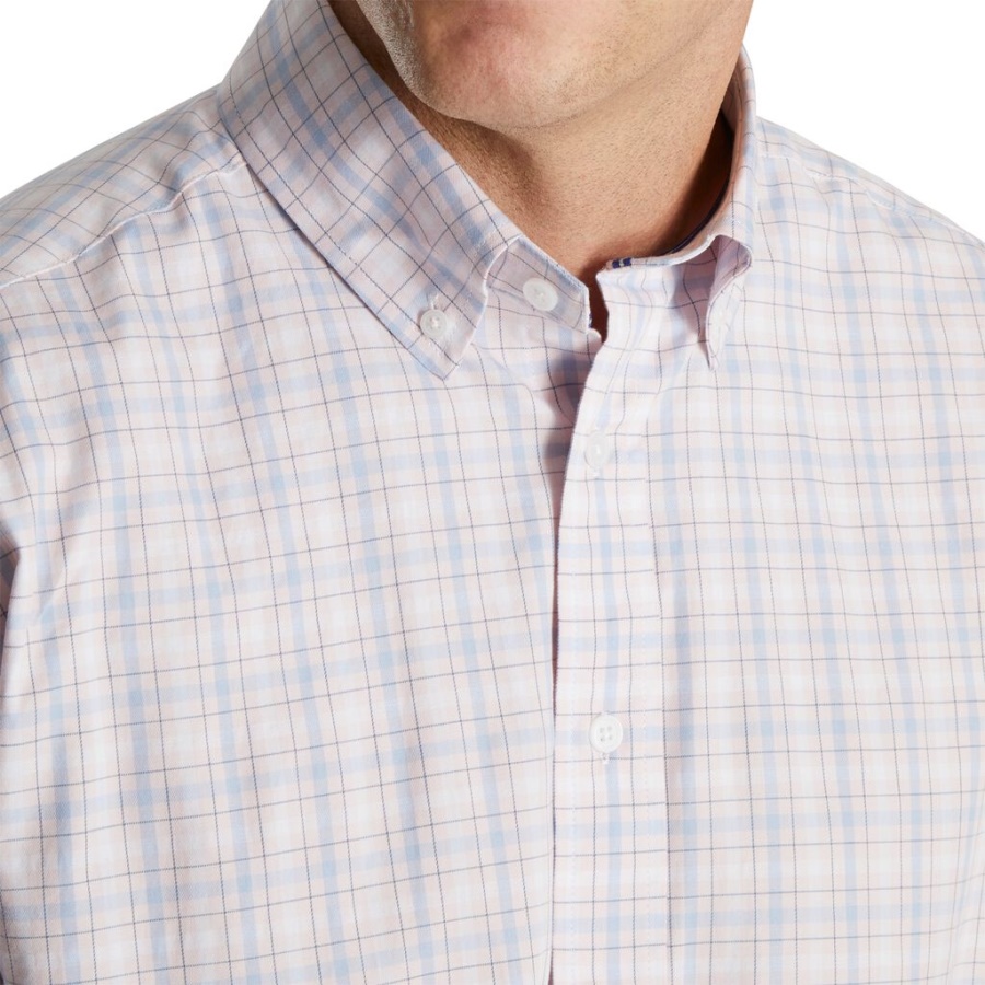 Footjoy Danmark Pink åben Ternet Stretchbomuld Tidligere Sæson Stil