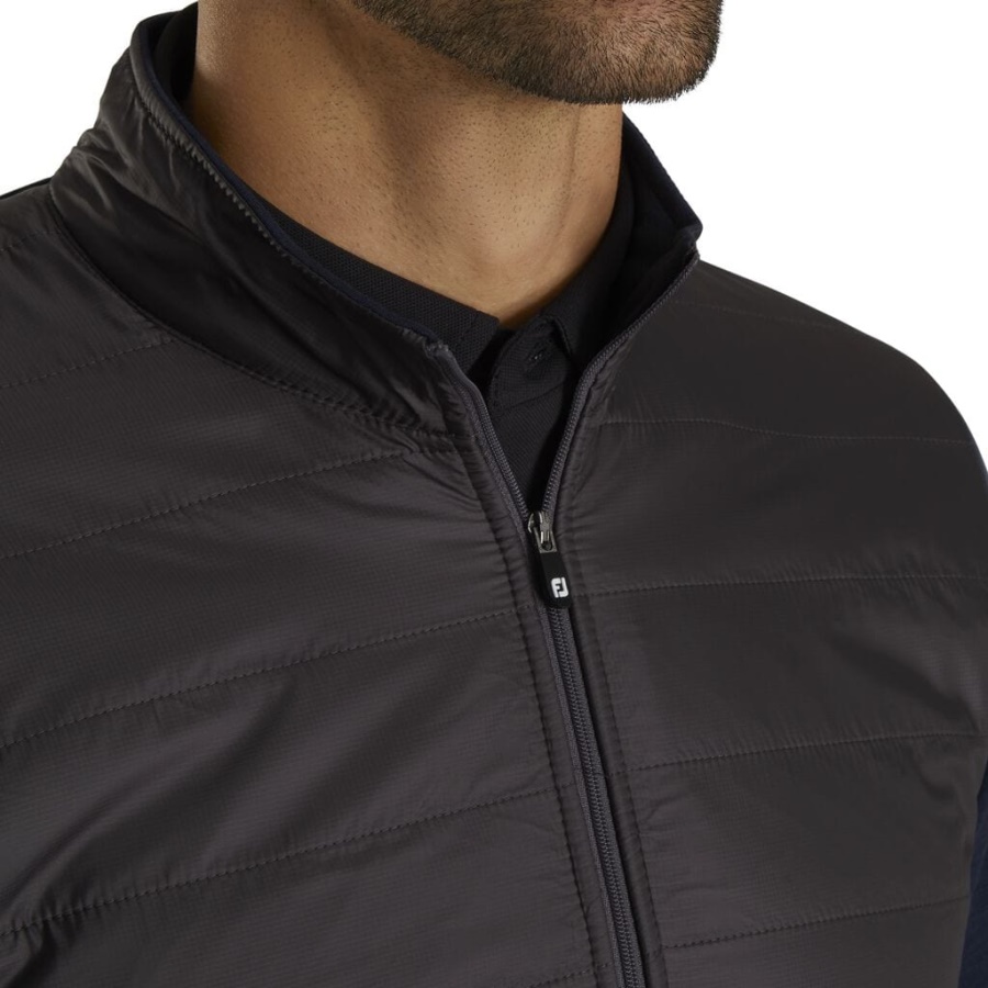 Fuld Lynlås Hybrid Jakke Footjoy Danmark Navy