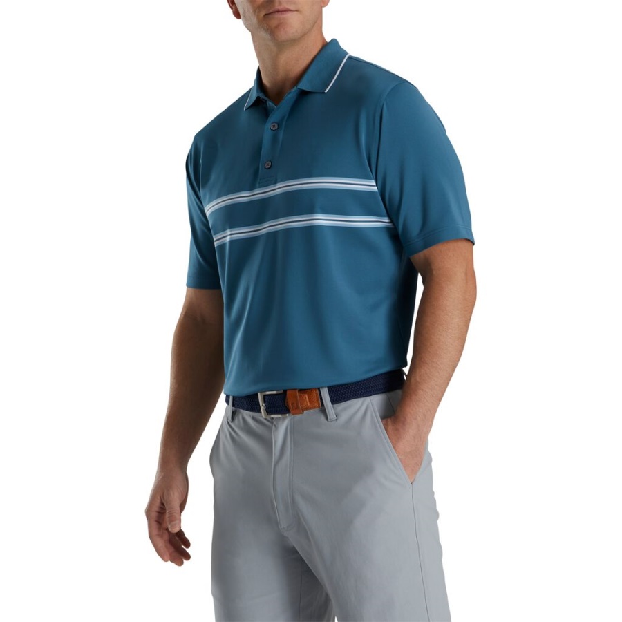 Ink Footjoy Danmark Dobbeltbånd Lisle Strik Krave