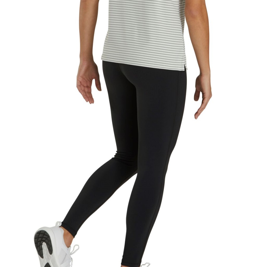 Sorte Footjoy Danmark Ankellange Leggings Kvinder