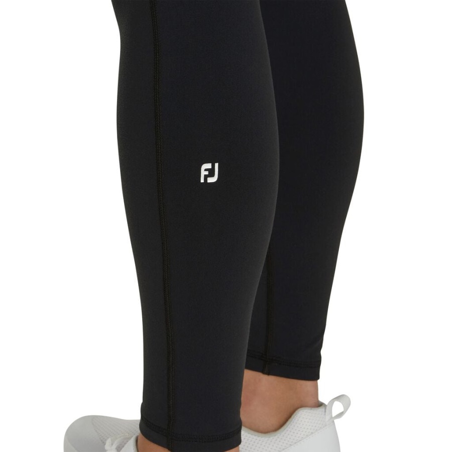 Sorte Footjoy Danmark Ankellange Leggings Kvinder
