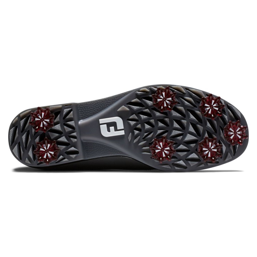 Black Footjoy Danmark Premiere Series Cap Toe Kvinder