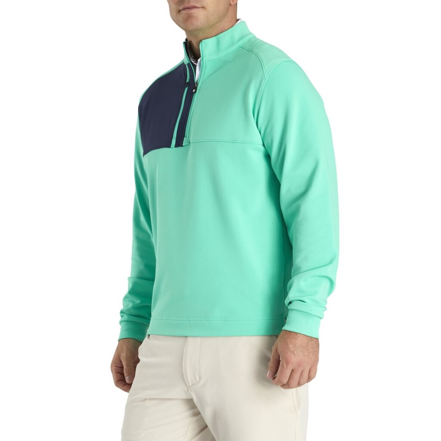 Pique Sport Mellemlag Spearmint Footjoy Danmark