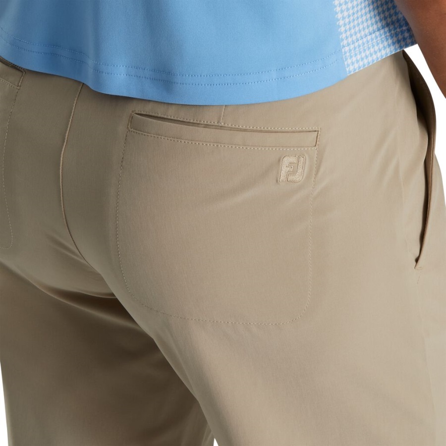 Letvægts Ankelbukser Kvinder Khaki Footjoy Danmark