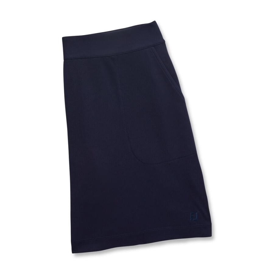 Knit Skort Women Navy Footjoy Danmark