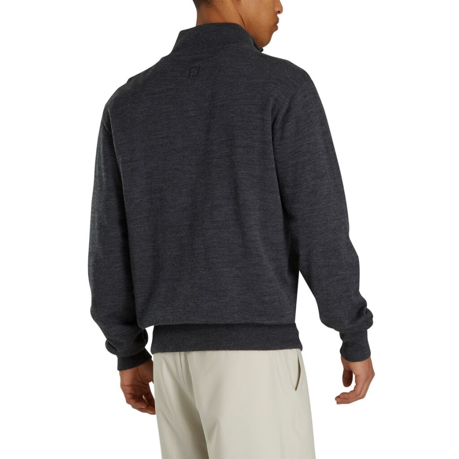 Foret Performance Sweater Footjoy Danmark Charcoal
