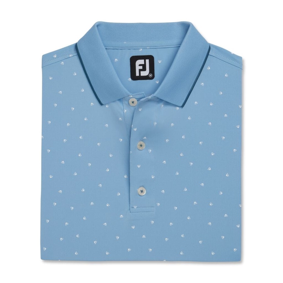 Push Play Print Lisle Strik Krave Footjoy Danmark Blue