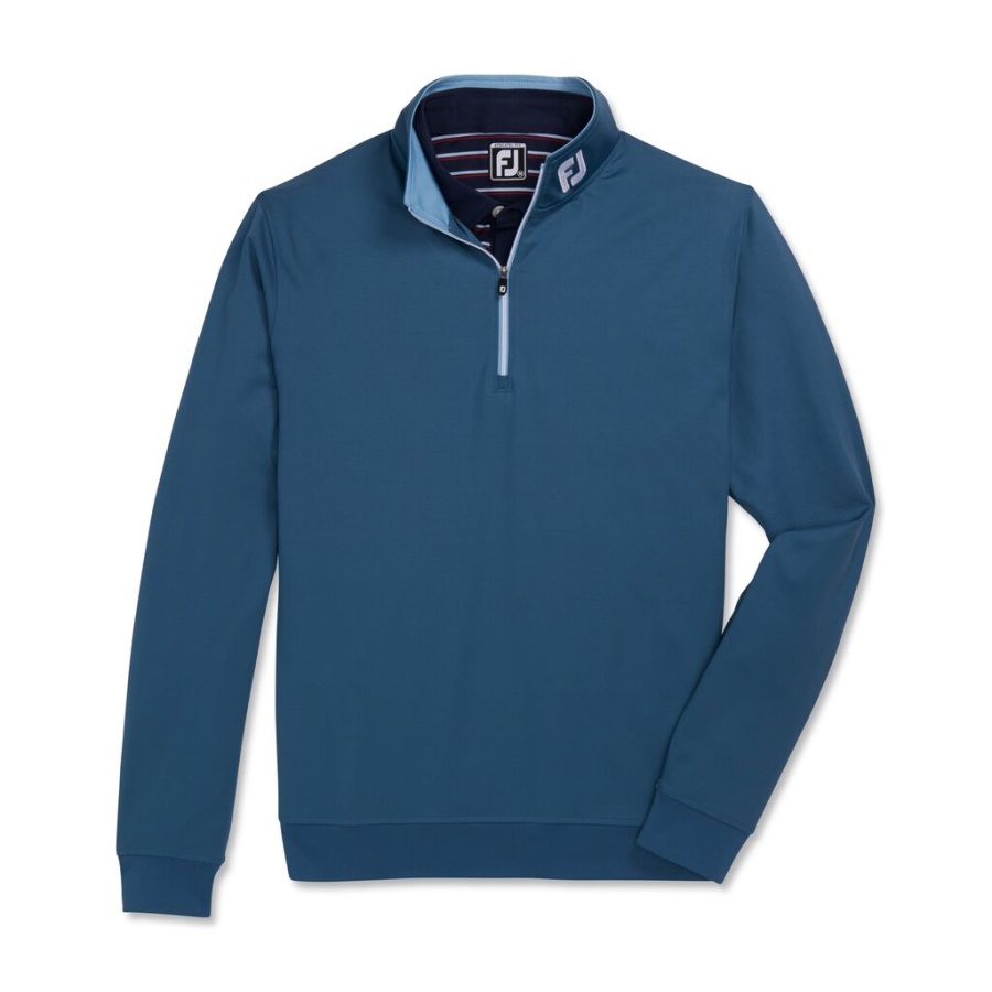 Halv Lynlås Pullover Fj Tour Krave Blæk Footjoy Danmark