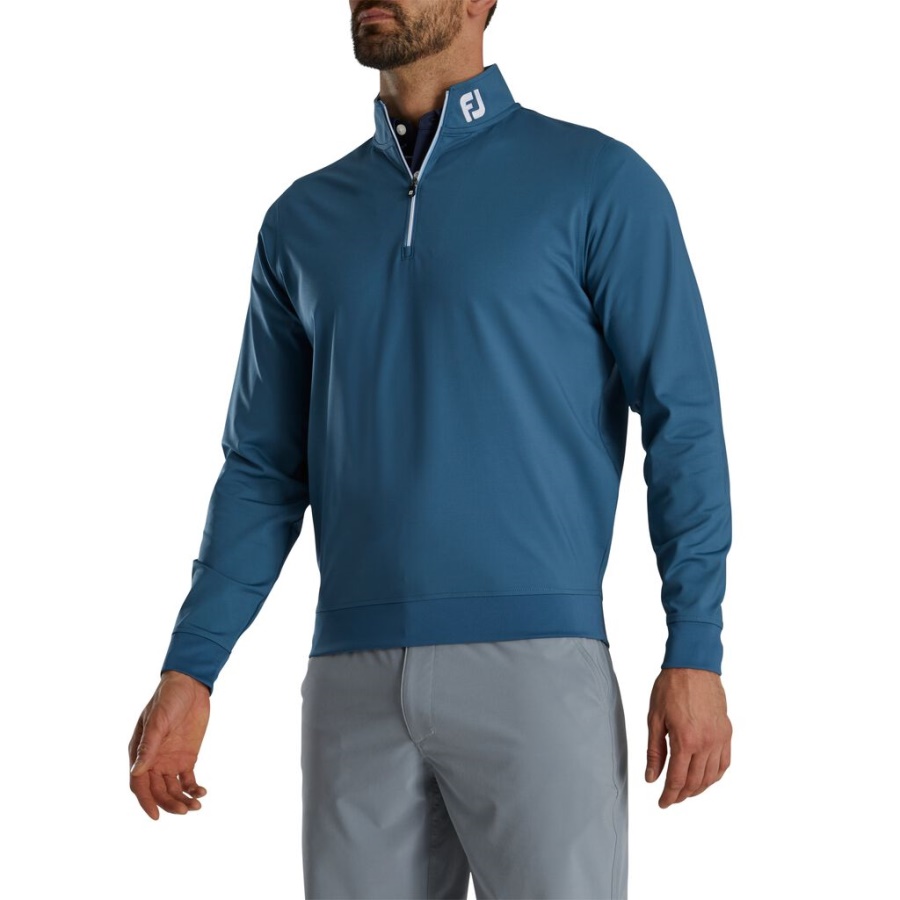 Halv Lynlås Pullover Fj Tour Krave Blæk Footjoy Danmark