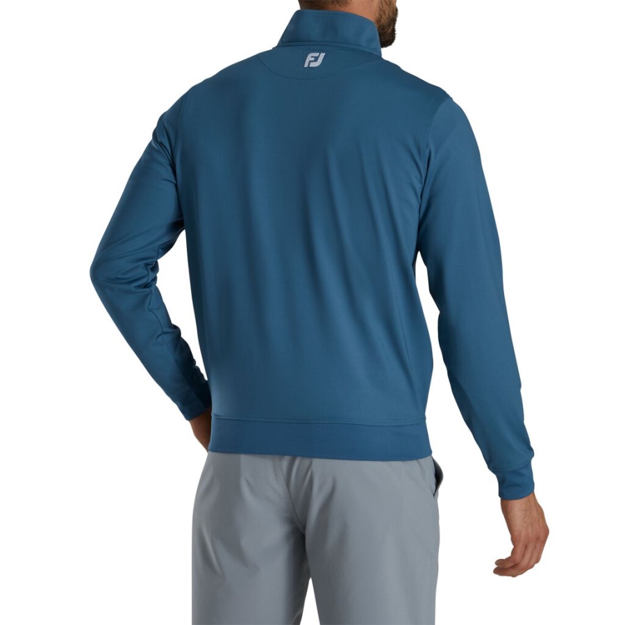 Halv Lynlås Pullover Fj Tour Krave Blæk Footjoy Danmark