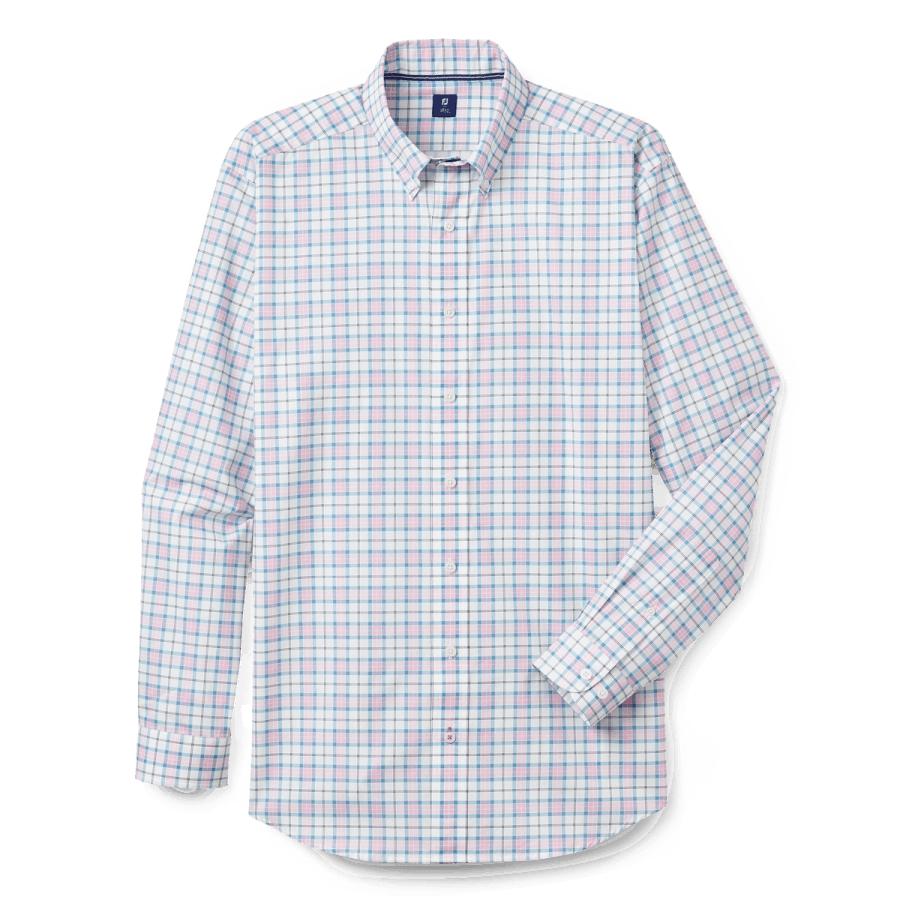 Flerfarvet Tartan Vævet Tidligere Sæson Stil Lilla Footjoy Danmark