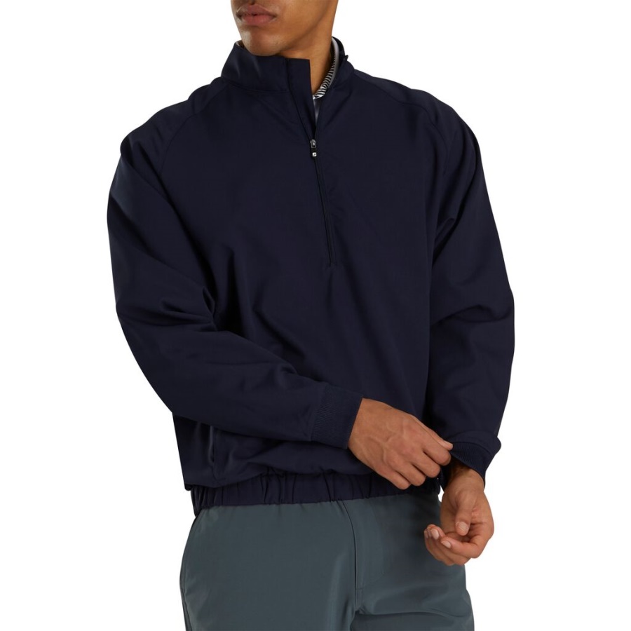 Half Zip Windshirt Footjoy Danmark Navy