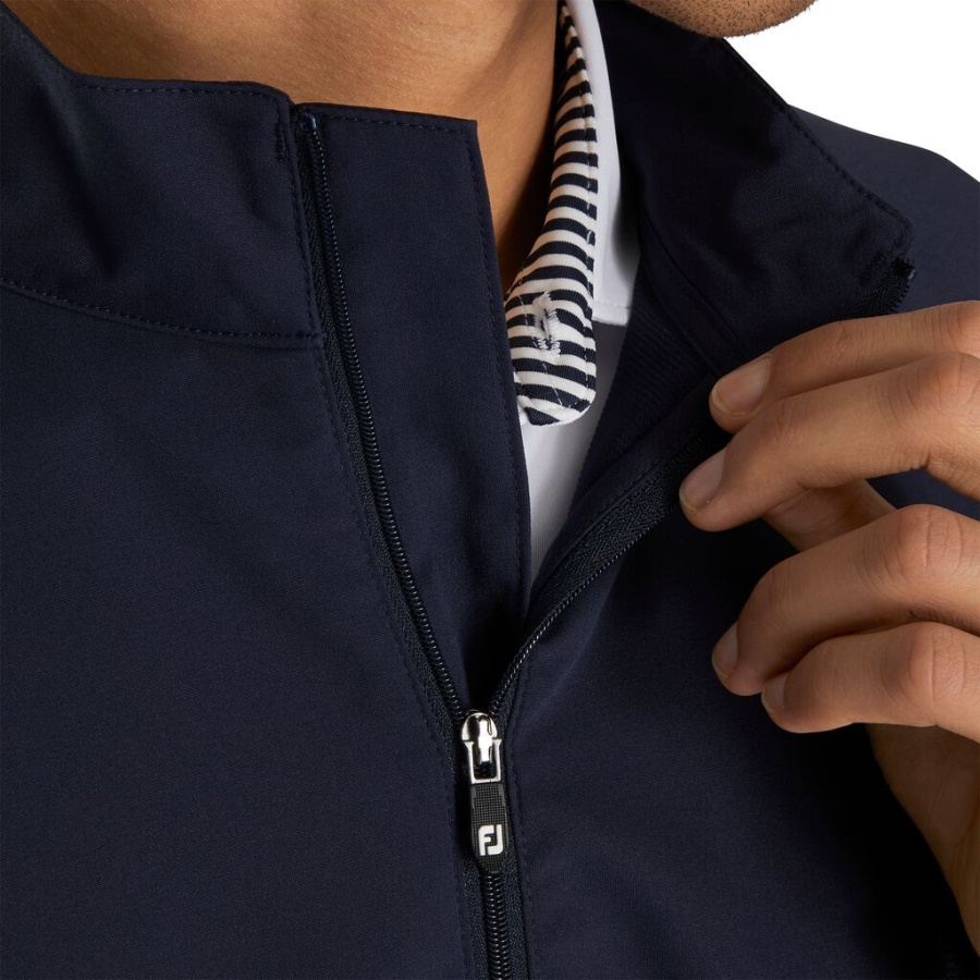 Half Zip Windshirt Footjoy Danmark Navy
