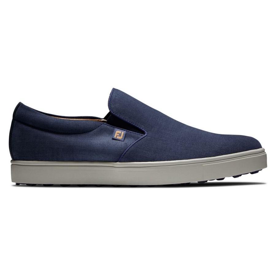 Footjoy Danmark Navy Club Casual Slip On