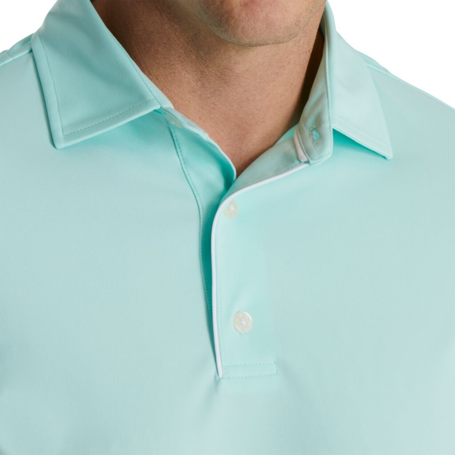 Footjoy Danmark Langærmet Solbeskyttelsesskjorte Mint