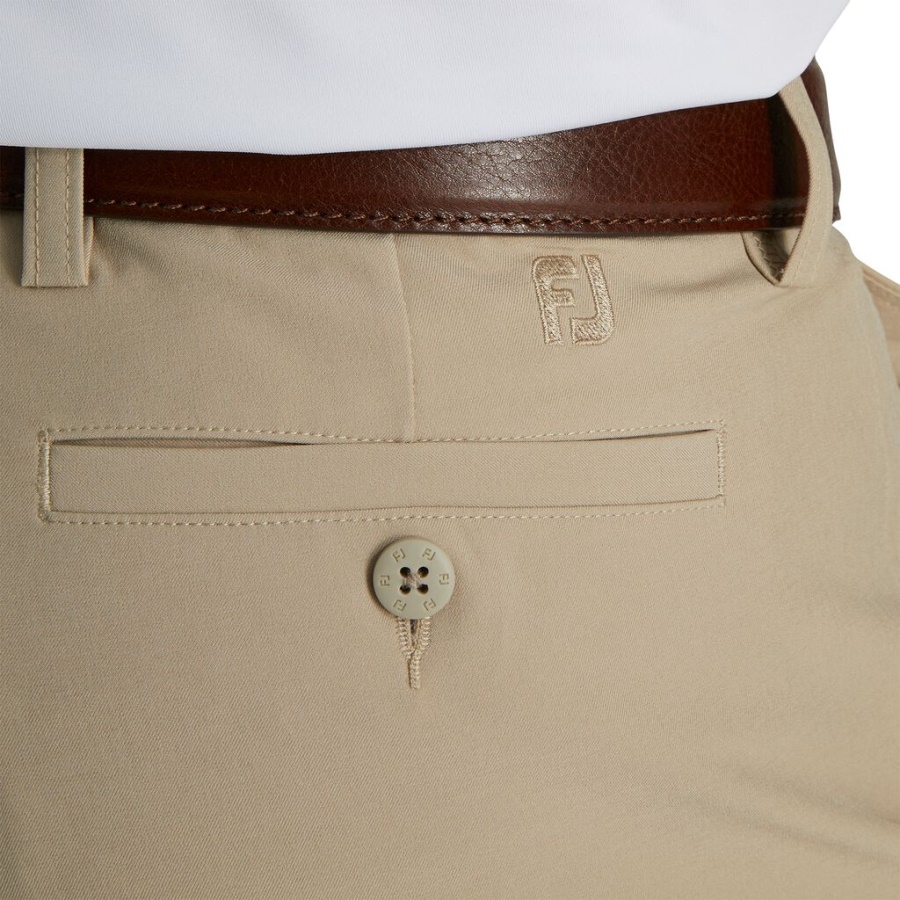 Khaki Traditionelle Bukser Tidligere Sæson Stil Footjoy Danmark