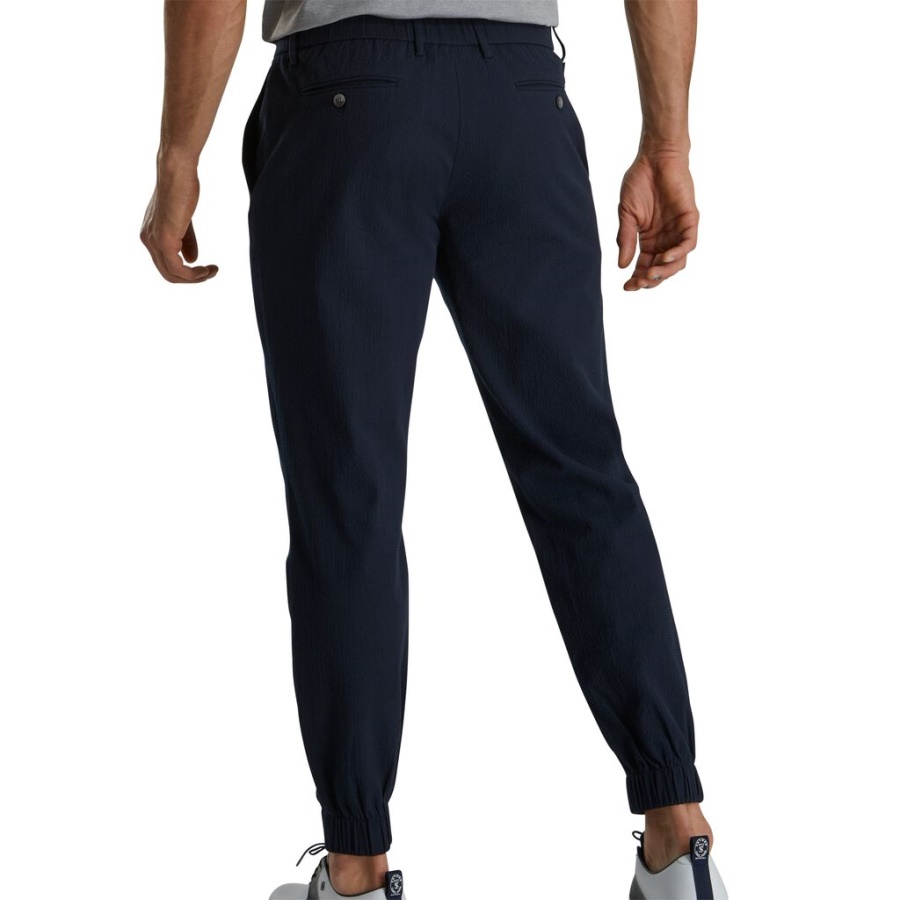 Footjoy Danmark Seersucker Navy Camp Jogger