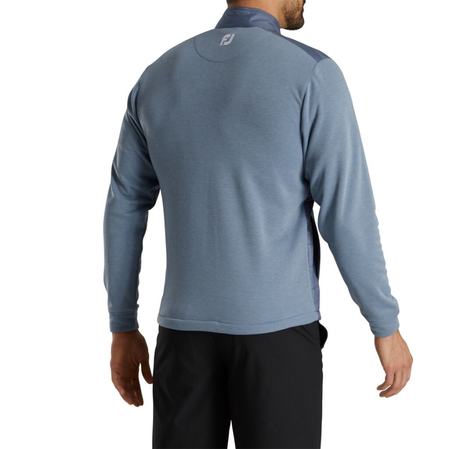 Footjoy Danmark Slate Hybrid Jakke Med Fuld Lynlås