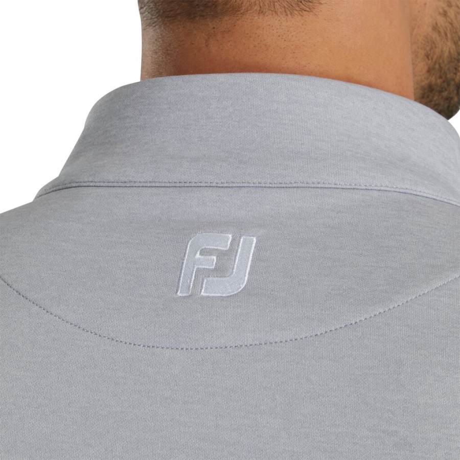 Footjoy Danmark Lyng åg Halv Lynlås Mellemlag Grå