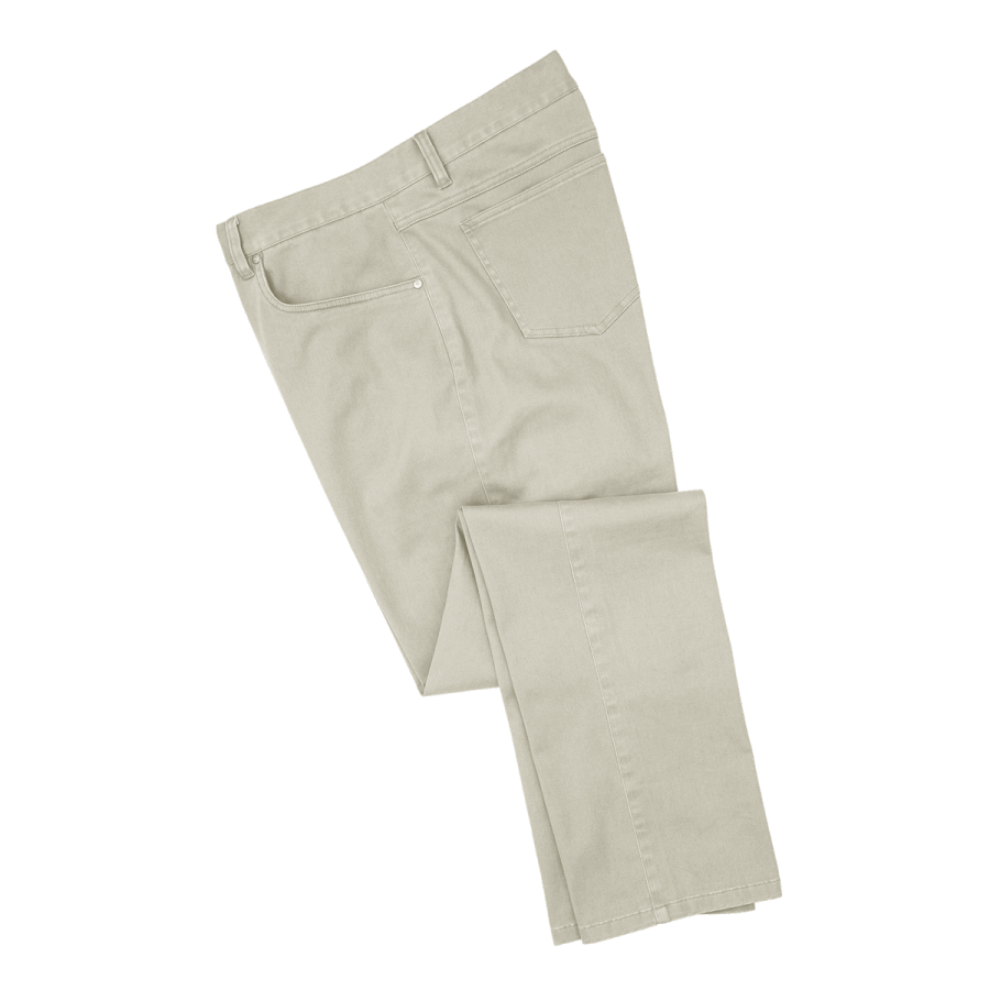 Footjoy Danmark Sagsøgt Bomuldstwill 5 Pocket Pant Stone