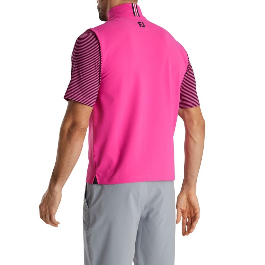 Pink Footjoy Danmark Stretch Jersey Tidligere Sæson Stil