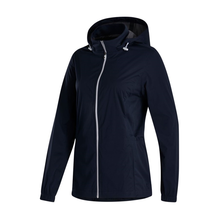 Footjoy Danmark Navy Hydrostrik Regnjakke Dame