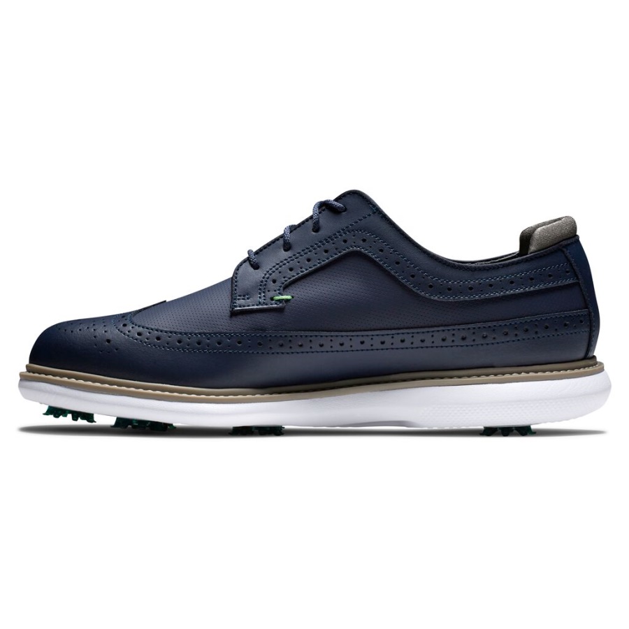 Footjoy Danmark Navy Traditioner Skjoldspids