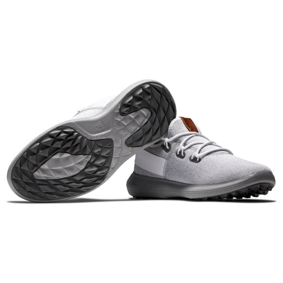 Hvid Footjoy Danmark Flex Coastal Mesh Tidligere Sæson Stil