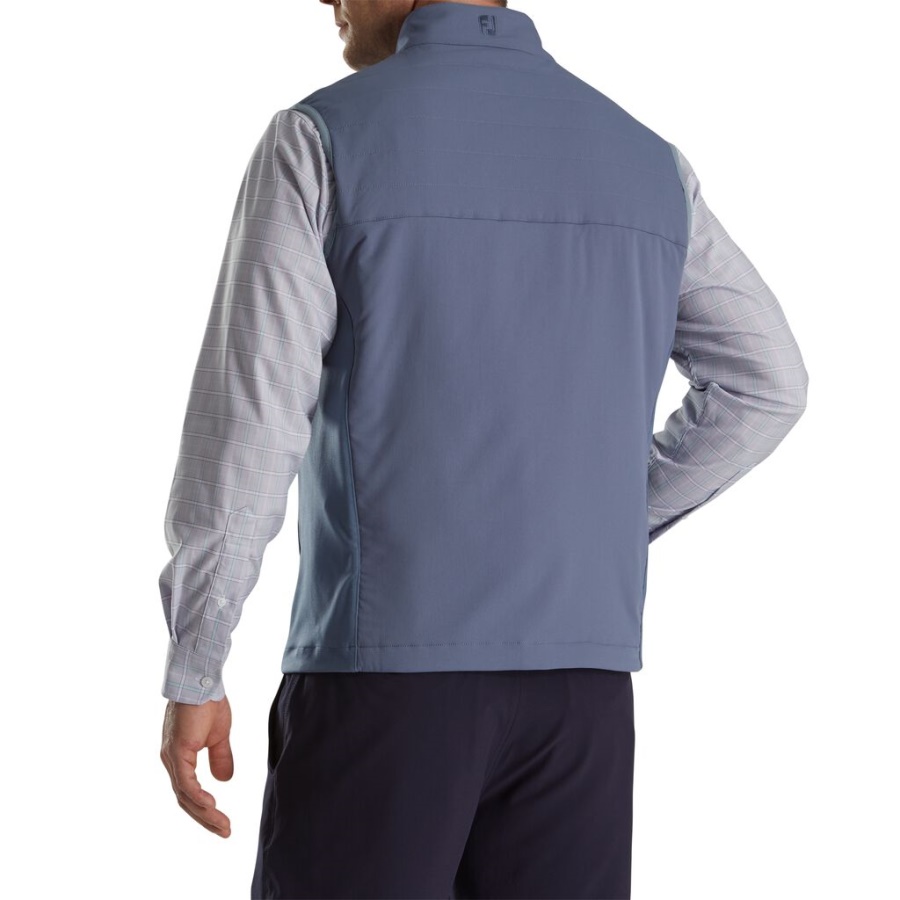 Blå Isoleret Hel Lynlås Vest Footjoy Danmark