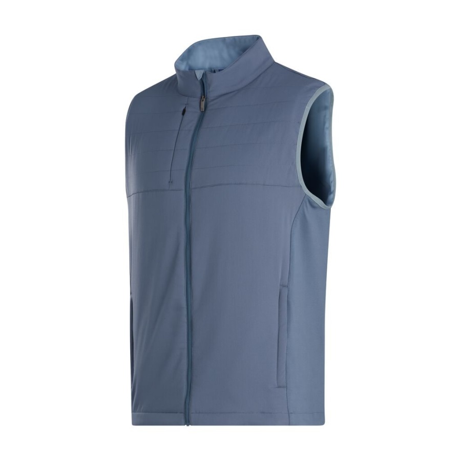 Blå Isoleret Hel Lynlås Vest Footjoy Danmark