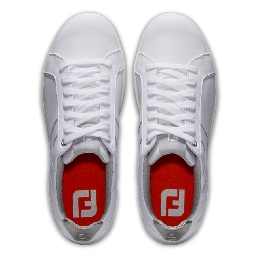 Footjoy Danmark White Links Kvinder