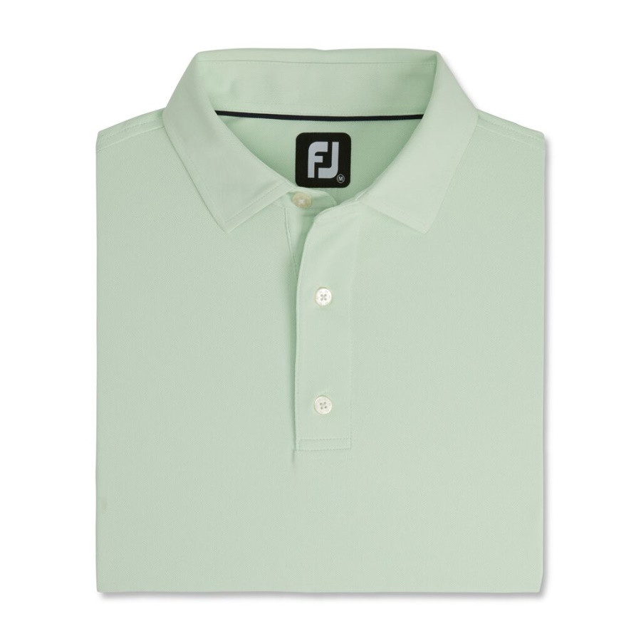 Mint Performance Stretch Pique Solid Self Collar Footjoy Danmark