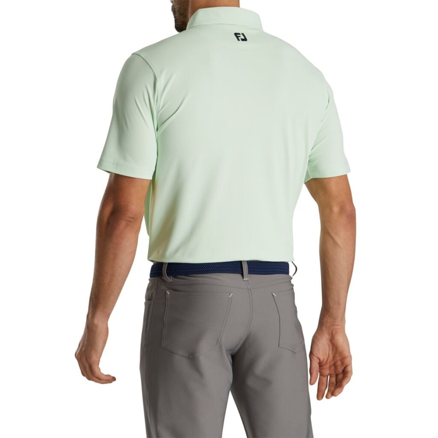 Mint Performance Stretch Pique Solid Self Collar Footjoy Danmark