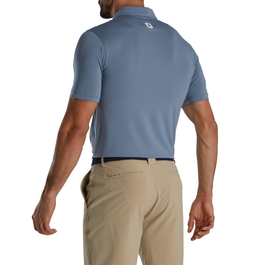 Footjoy Danmark Grafit Atletisk Pasform Skygge Brystbånd Lisle Self Krave Fj Tour Krave