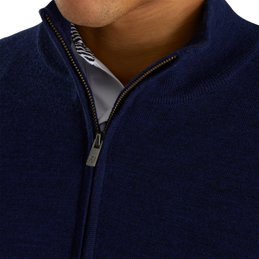 Marineblå Footjoy Danmark Foret Performance Sweater