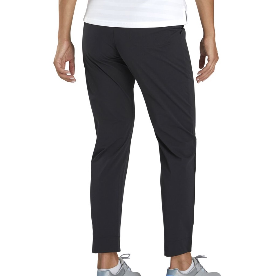 Sorte Højtaljede Crop Pant Kvinder Footjoy Danmark