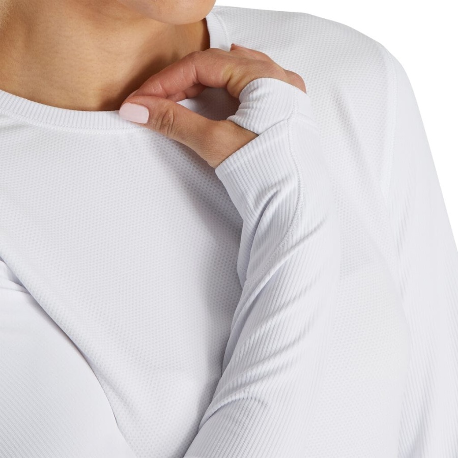 Footjoy Danmark Hvid Basislag Kvinder