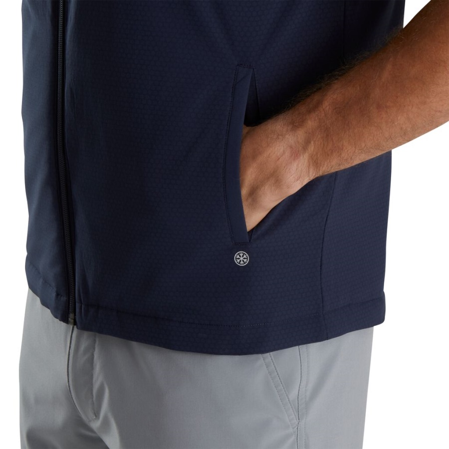 Footjoy Danmark Navy Termoserie Vest