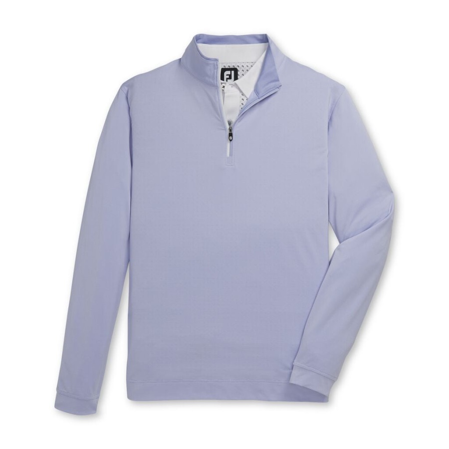 Hvid Letvægts Quarter Zip Footjoy Danmark