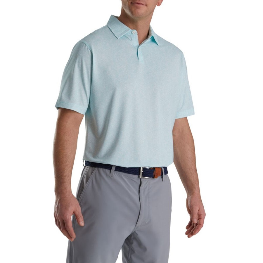 Hvid Footjoy Danmark Maling Splatter Print Lisle Self Krave