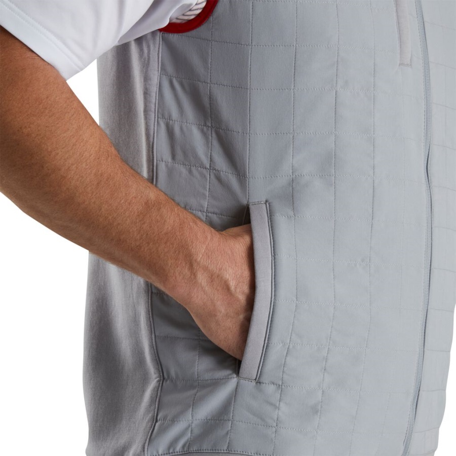 Grå Footjoy Danmark Hybrid Vest