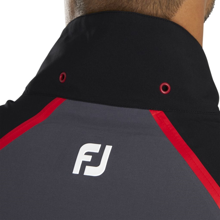 Sort Footjoy Danmark Hydrotour Regnjakke