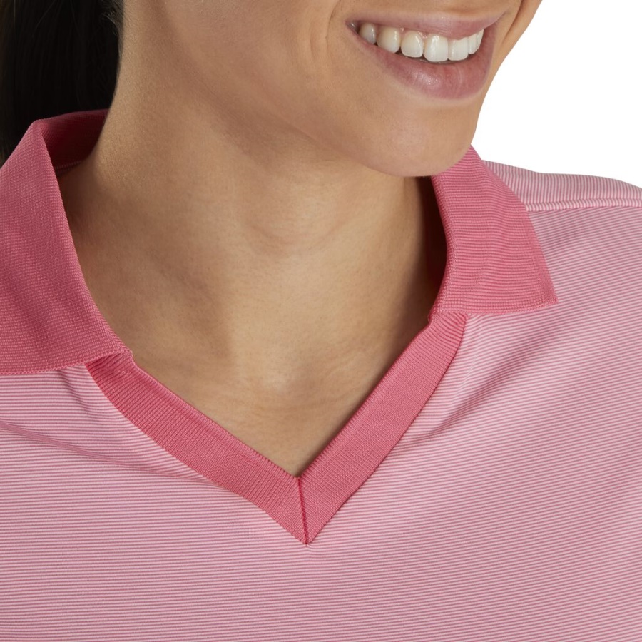 Ende På Ende åben Krave Kvinder Footjoy Danmark Pink